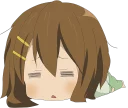 😑 emoji k-on Telegram sticker 23 of 44