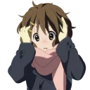 😱 emoji k-on Telegram sticker 11 of 44