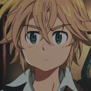 ⚡️ emoji Meliodas @hukagenaruto Telegram sticker 13 of 33