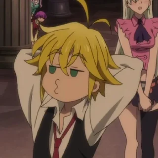 ⚡️ emoji Meliodas @hukagenaruto Telegram sticker 7 of 33