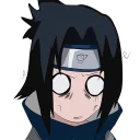 😳 emoji Uchiha Sasuke Telegram sticker 19 of 91