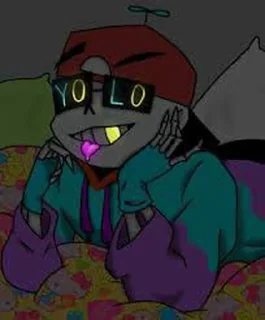 🛹 emoji Fresh sans reaction by @bambiwasfound Telegram sticker 16 of 67