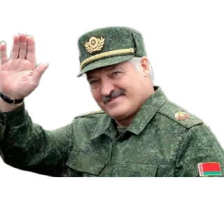 Sticker from President of Belarus