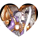 😈 emoji Colored hearts Telegram sticker 23 of 72