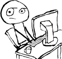 😕 emoji Guy Behind The Desk Telegram sticker 24 of 86