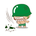 😡 emoji سرباز کوچولو Telegram sticker 12 of 40