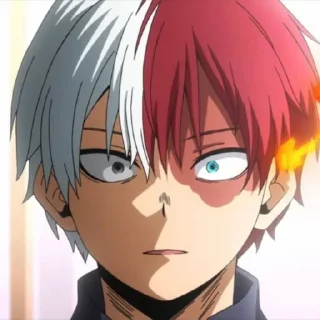 Sticker from Shoto Todoroki @StickersofAnime