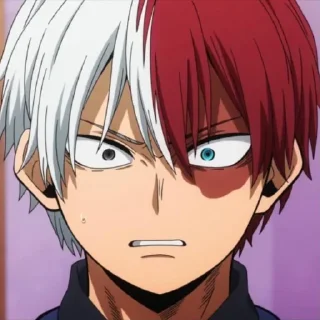 Sticker from Shoto Todoroki @StickersofAnime