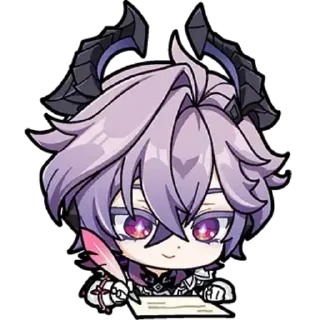 ✍️ emoji Shouto Impact Telegram sticker 4 of 28