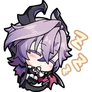 😪 emoji Shouto Impact Telegram sticker 3 of 28