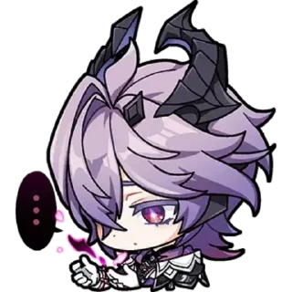 ☹️ emoji Shouto Impact Telegram sticker 5 of 28
