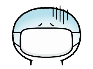 😷 emoji @spoiledrabbits Telegram sticker 6 of 24