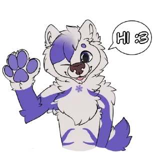 👋 emoji Furritos (by:@DubwolfCreationsOfficial) Telegram sticker 17 of 63