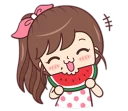 🍉 emoji Boobib - Hot Summer Telegram sticker 16 of 41
