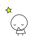 🙏 emoji Funline @AM_stickers Telegram sticker 8 of 14