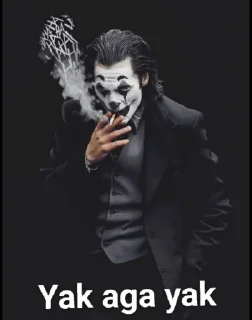 🚬 emoji Joker Telegram sticker 7 of 15