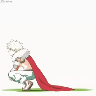 💨 emoji (@Tengen) Bakugou Katsuki Telegram sticker 22 of 45