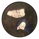 😴 emoji famous paintings Telegram sticker 8 of 22