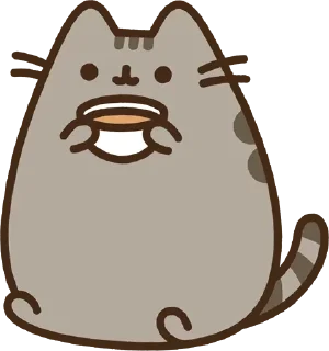 Sticker from Pusheen