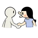 🤝 emoji Smile Brush- @MochaStickers Telegram sticker 15 of 17