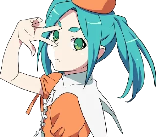 ✌️ emoji anime kawaii - @mranimetv Telegram sticker 24 of 89