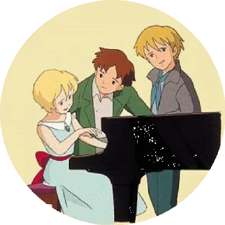 👨‍👨‍👧 emoji قناة سبيستون //   @anime_toon Telegram sticker 18 of 82
