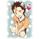 Sticker from Nishinoya @Nekosticker
