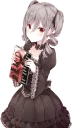 📕 emoji Anime girls holding leftist books Telegram sticker 9 of 21