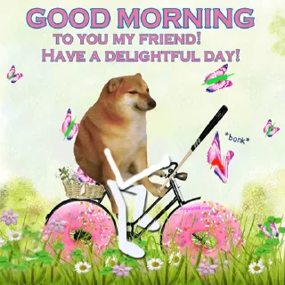 😅 emoji good morning thank you how are you too Telegram sticker 5 of 30