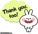 😇 emoji @MHStickers Spoiled Rabbit Useful Talk Telegram sticker 16 of 41