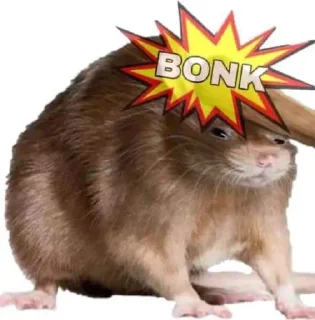 💥 emoji Take this rat! Telegram sticker 5 of 30
