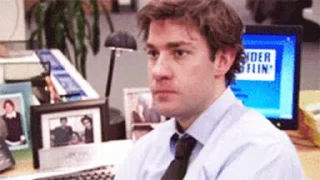 😐 emoji JIM Halpert Telegram sticker 2 of 37