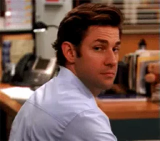 🤝 emoji JIM Halpert Telegram sticker 18 of 37