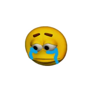 😭 emoji Joe Telegram sticker 6 of 18