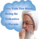 😂 emoji This pack is Haram Telegram sticker 10 of 12