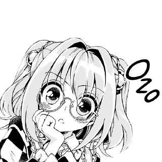 😲 emoji 2hu manga { @hoddychat } Telegram sticker 5 of 82