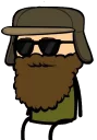 😎 emoji Cyanide & Happiness Faces (@behdad_pm) Telegram sticker 22 of 117