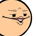 😄 emoji Cyanide & Happiness Faces (@behdad_pm) Telegram sticker 10 of 117