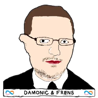 Sticker from Damonic&frens