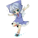 👐 emoji Cirno⑨ Telegram sticker 23 of 31