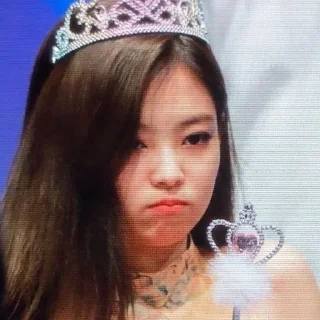 🙁 emoji ¥^~ jennie ~^¥ [ @blackpink_stickerr4 ] Telegram sticker 20 of 40