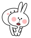 Sticker from Spoiled Rabbit Smile Person