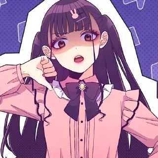 👎 emoji chuu tan Telegram sticker 15 of 54