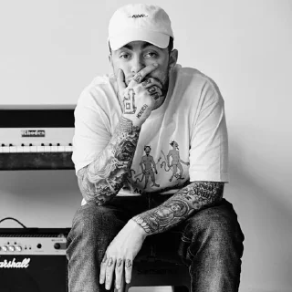 Sticker from Mac Miller 1