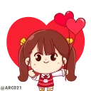 💝 emoji @STJCKERS 👈🏻همچی اینجاس @LOVE0000_01 Telegram sticker 4 of 50