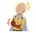 😶 emoji One Punch Man @Nekosticker Telegram sticker 14 of 41