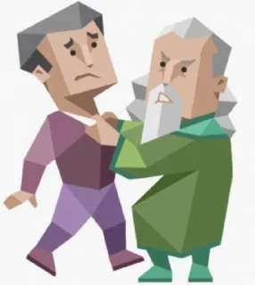 👊 emoji MBTI Telegram sticker 19 of 102