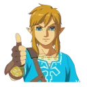 👍 emoji The Legend of Zelda- Breath of the Wild @Nekosticker Telegram sticker 3 of 25
