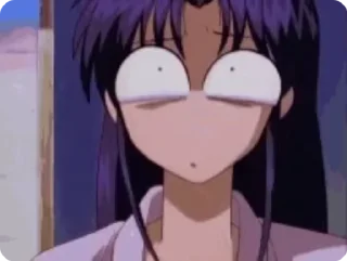 😵 emoji Sebastian's Ruroni Kenshin pac Telegram sticker 6 of 14