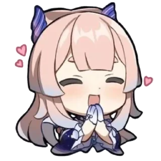 😆 emoji Kokomi! Telegram sticker 6 of 27
